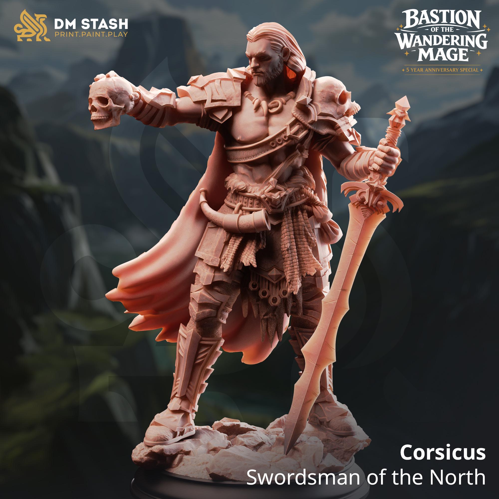Bastion of the Wandering Mage (NPCs) April 2026 Release | Paintable 3D Resin Printed Miniature by DM Stash