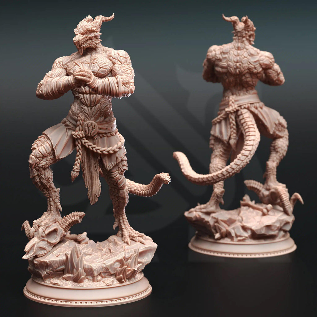 Korthart the Hateful Heart – Dark Dwarf Berserker | Paintable 3D Resin Printed Miniature by DM Stash