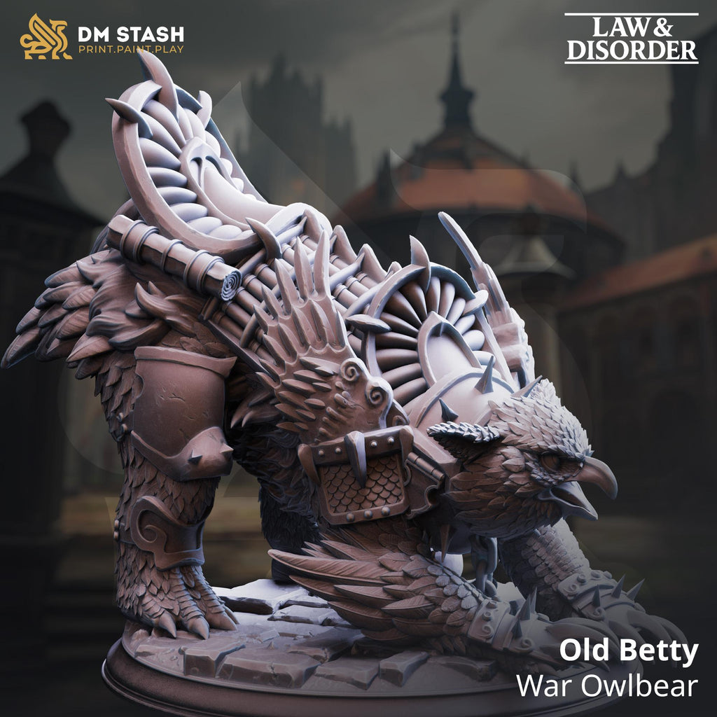 Law and Disorder December 2025 Release | Paintable 3D Resin Printed Miniature by DM Stash