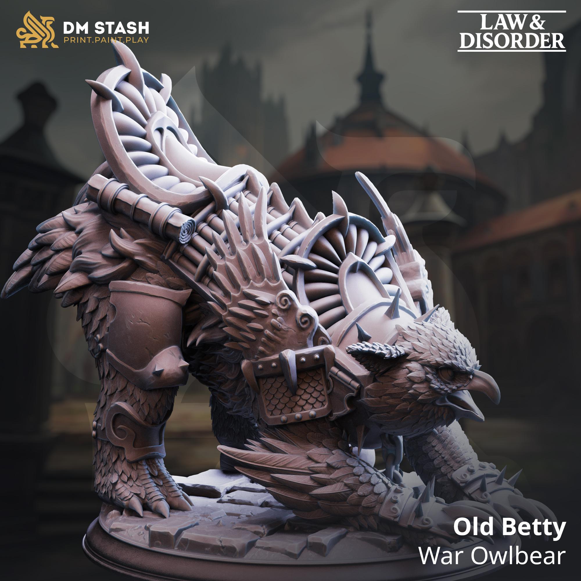 Law and Disorder December 2025 Release | Paintable 3D Resin Printed Miniature by DM Stash