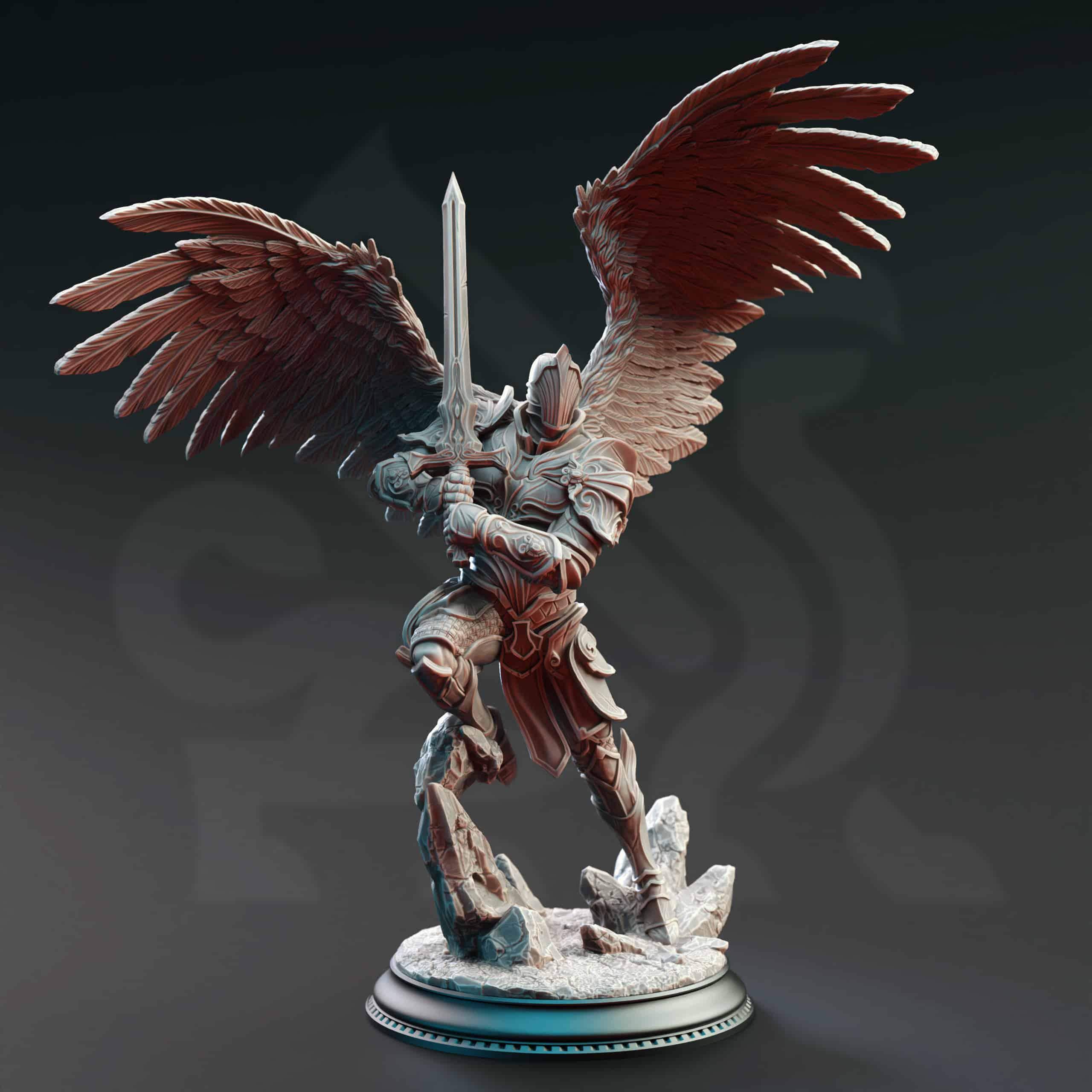 Devils & Divine January 2025 Release | Paintable 3D Resin Printed Miniature by DM Stash