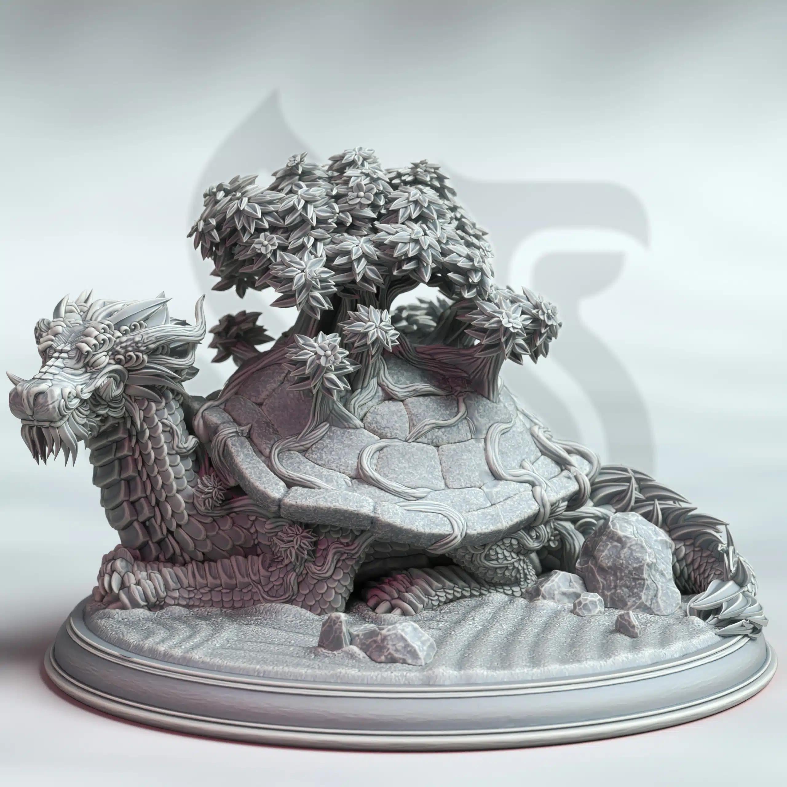Spirits from the East September 2023 Release | Paintable 3D Resin Printed Miniature by DM Stash