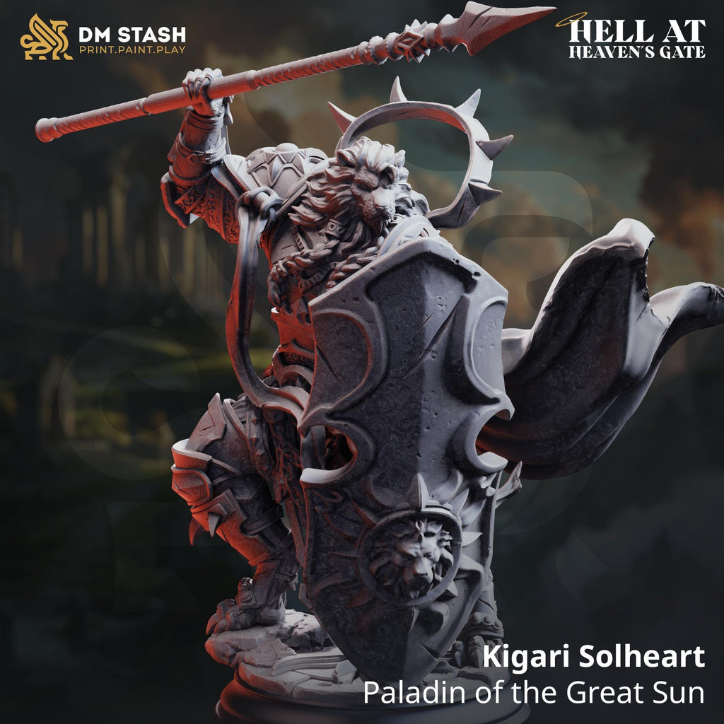 Hell at Heaven's Gate March 2026 Release | Paintable 3D Resin Printed Miniature by DM Stash