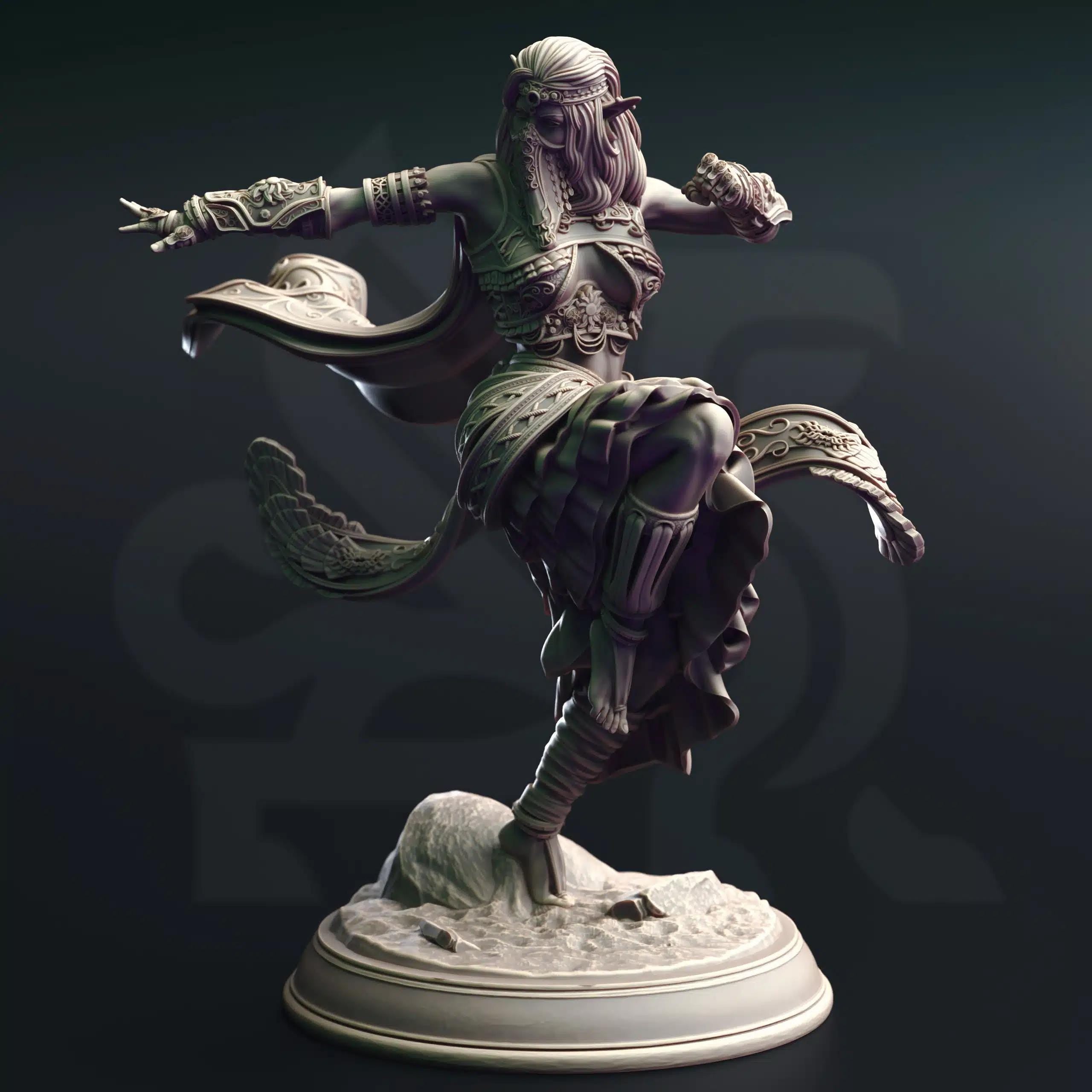 Bound in the Bloodmoon October 2024 Release | Paintable 3D Resin Printed Miniature by DM Stash