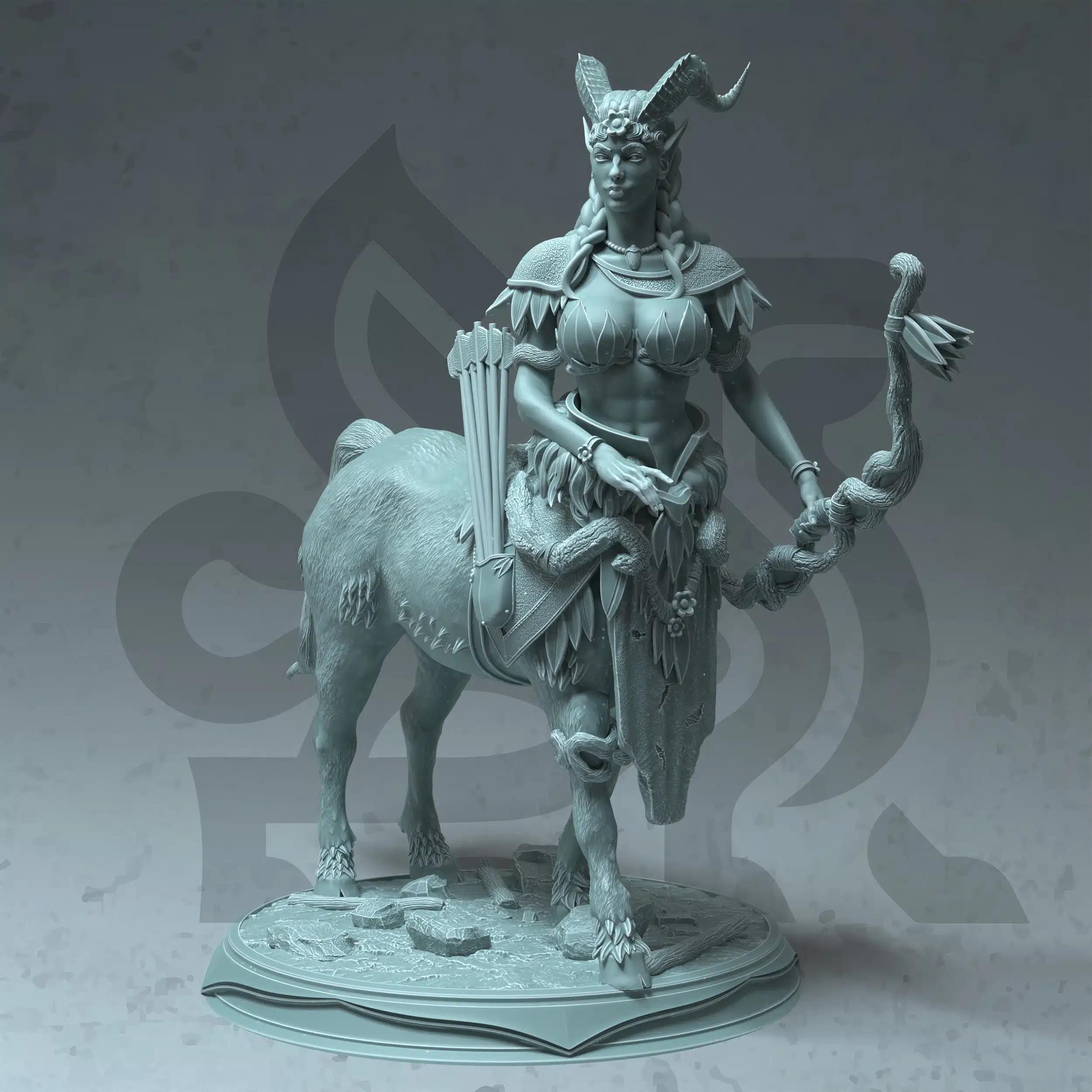 Tanagor – Sentinel of the Woods | Paintable 3D Resin Printed Miniature by DM Stash