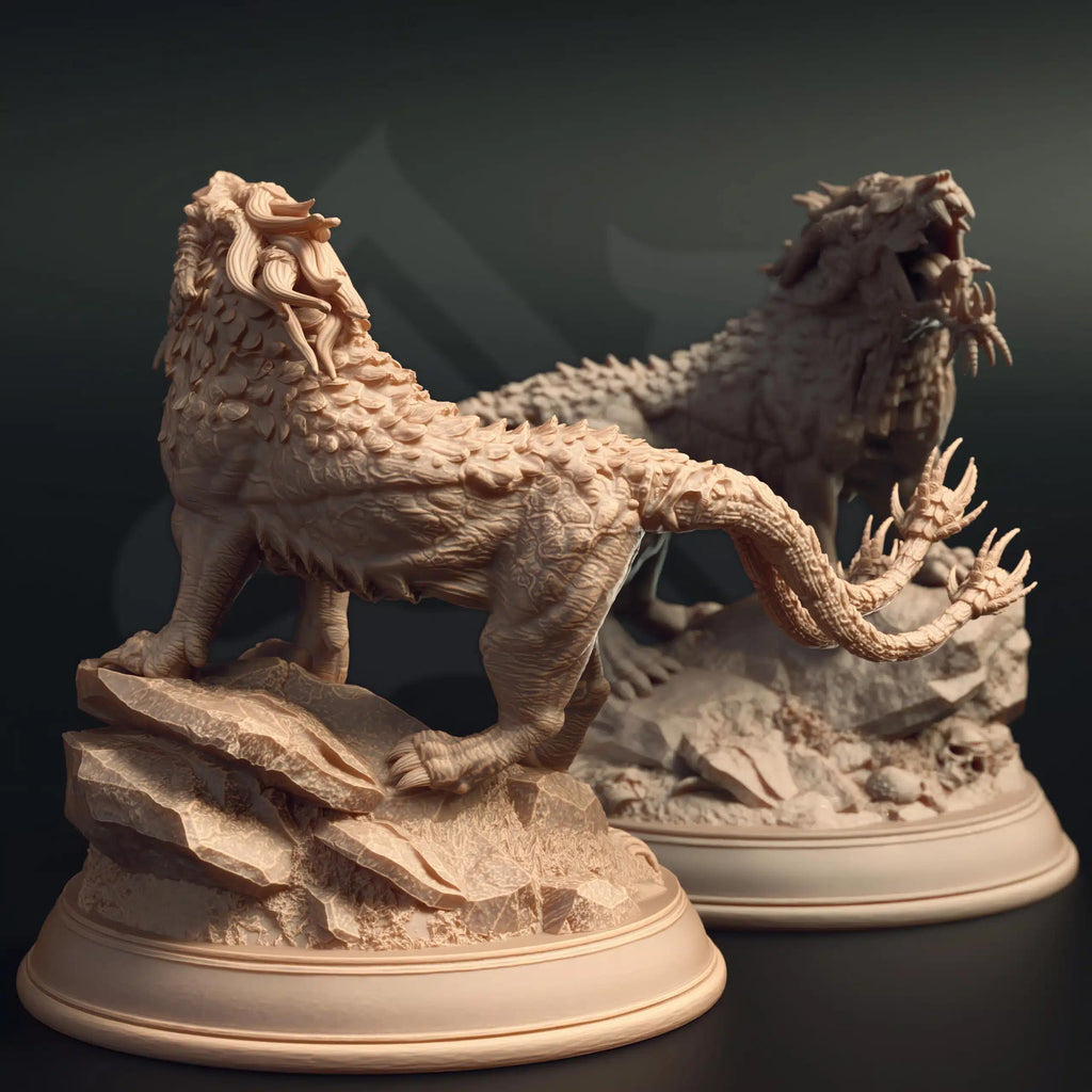 Estranith – Godless Panther | Paintable 3D Resin Printed Miniature by DM Stash