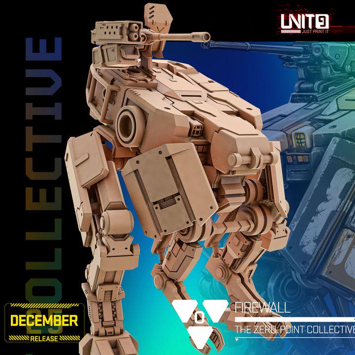 The Zero Point Collective December 2025 Release | Paintable 3D Resin Printed Scifi Miniature by Unit9