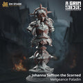 Johanna Saffron the Scorned – Vengeance Paladin (Bust) | Paintable Bust 3D Resin Printed Miniature by DM Stash