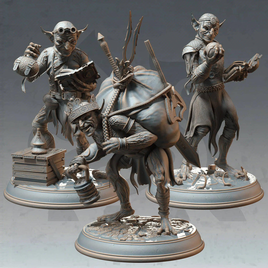 Mana Goblins | Paintable 3D Resin Printed Miniature by DM Stash