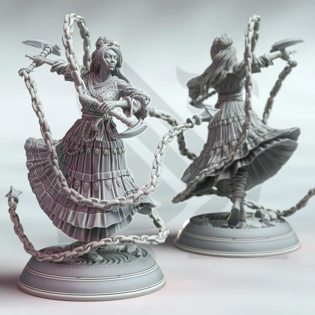 Spirits from the East September 2023 Release | Paintable 3D Resin Printed Miniature by DM Stash