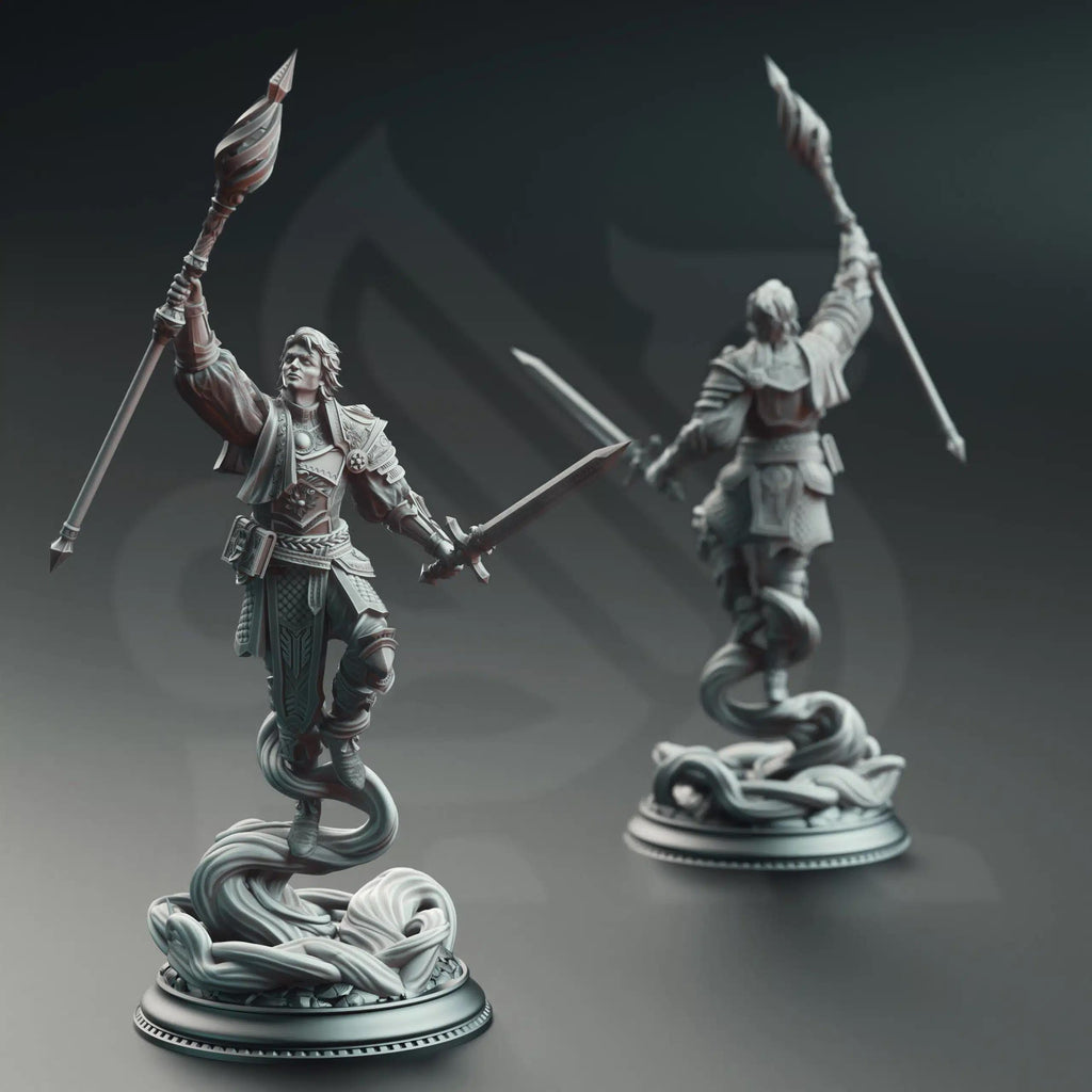 A Grim Siege April 2025 Release | Paintable 3D Resin Printed Miniature by DM Stash