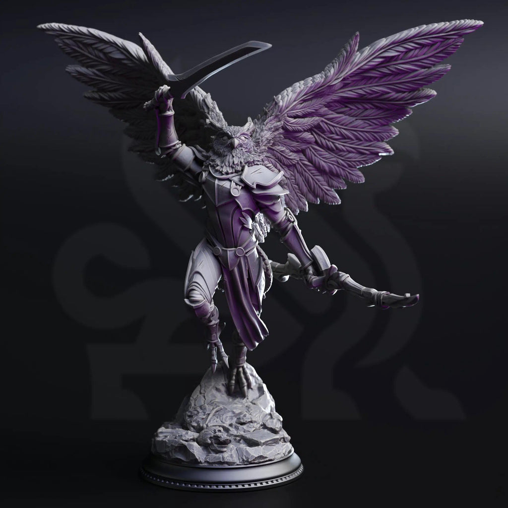 Drow From Beyond August 2025 Release | Paintable 3D Resin Printed Miniature by DM Stash