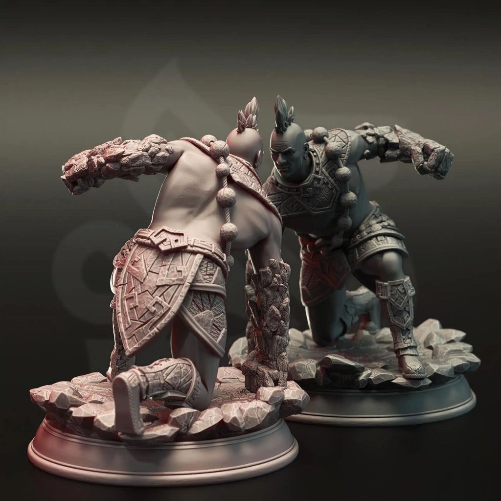 Markus Craghand – Earth Elemi Crusher | Paintable 3D Resin Printed Miniature by DM Stash