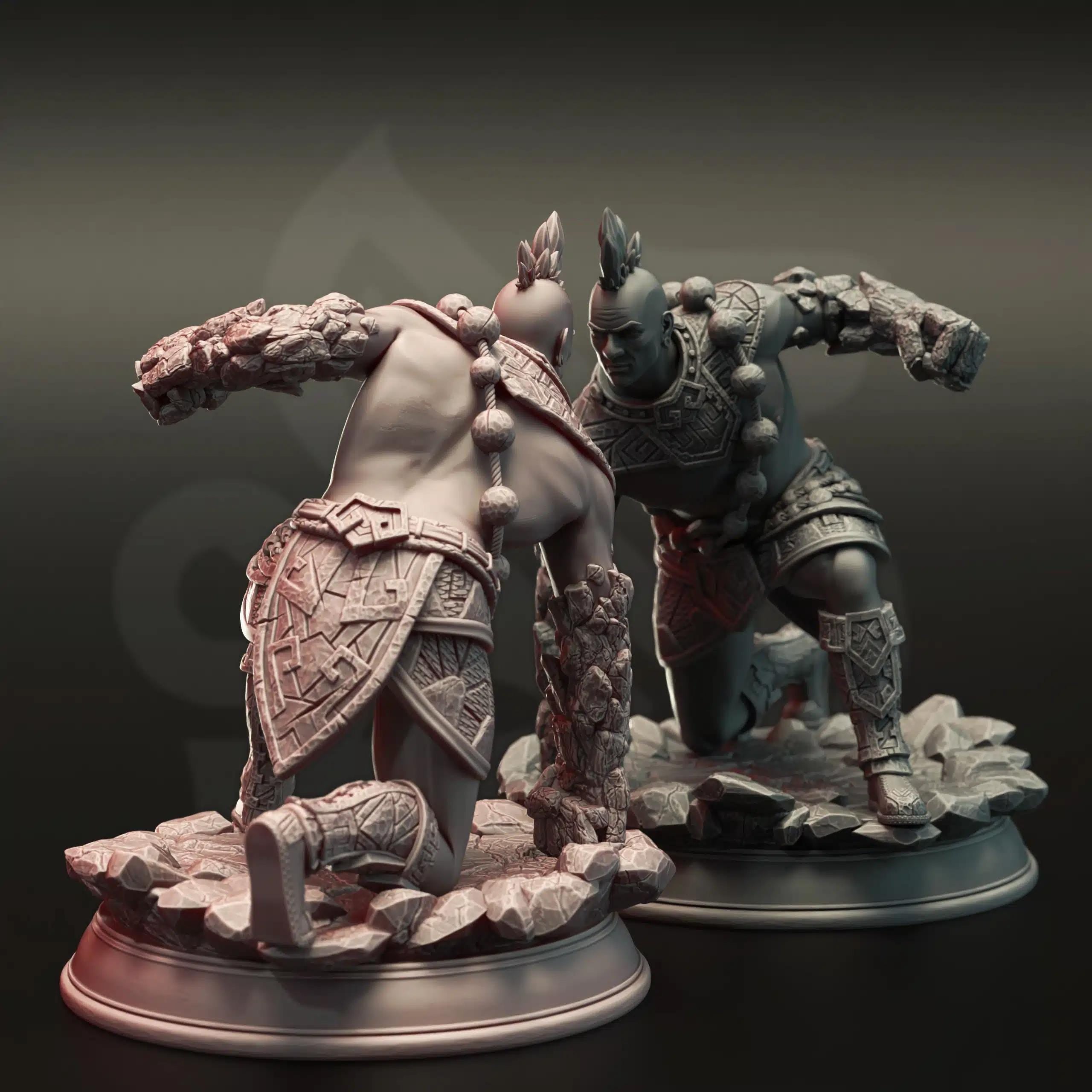 Markus Craghand – Earth Elemi Crusher | Paintable 3D Resin Printed Miniature by DM Stash