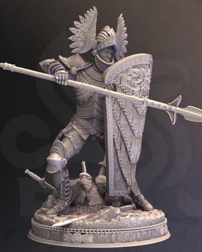 Eridius Falx – Tower Guard | Paintable 3D Resin Printed Miniature by DM Stash