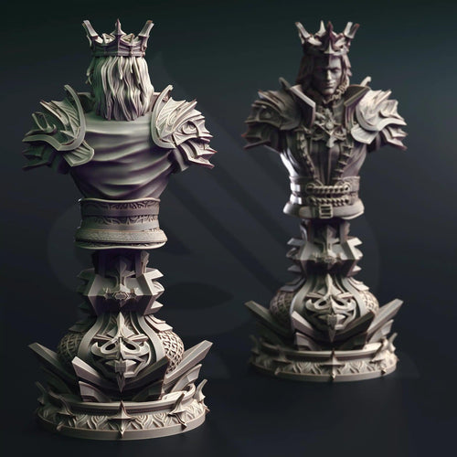 Arthur Belfrie – Lord of the Coven (Bust) | Paintable Bust 3D Resin Printed Miniature by DM Stash
