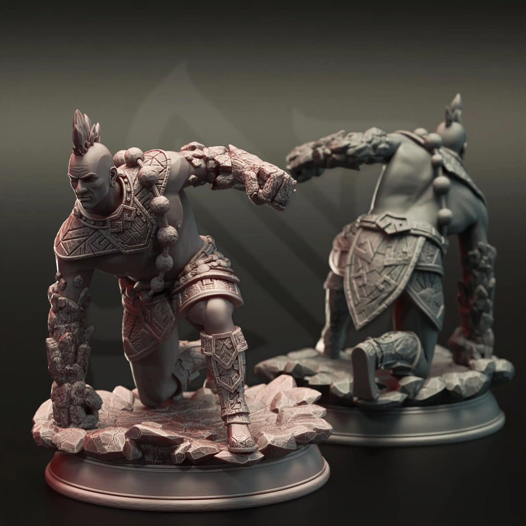 Markus Craghand – Earth Elemi Crusher | Paintable 3D Resin Printed Miniature by DM Stash