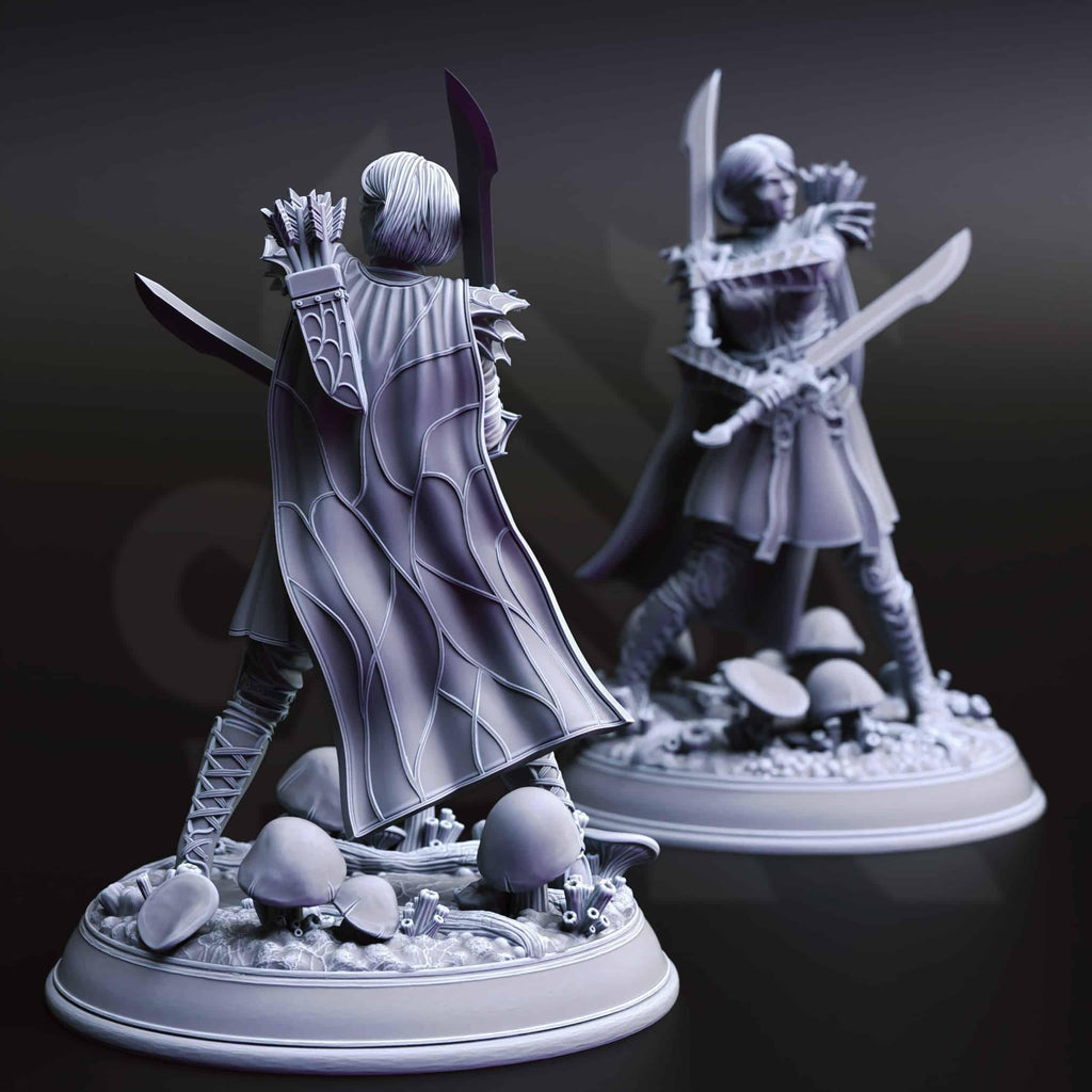 Irinax’s Chosen – Drow Soldiers | Paintable 3D Resin Printed Miniature by DM Stash