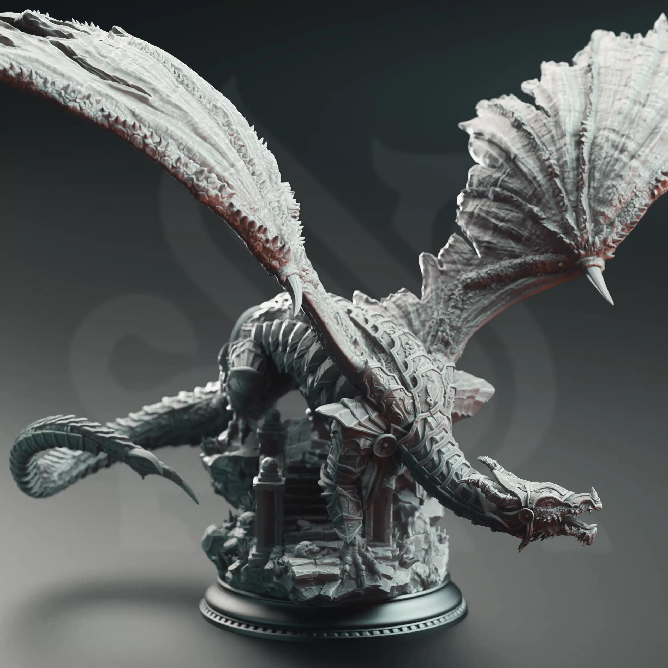 A Grim Siege April 2025 Release | Paintable 3D Resin Printed Miniature by DM Stash