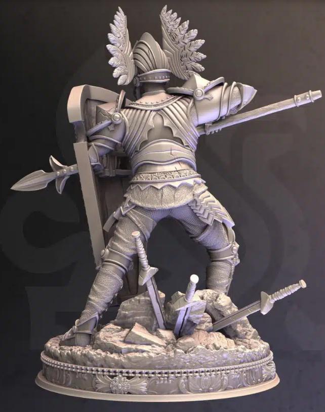 Eridius Falx – Tower Guard | Paintable 3D Resin Printed Miniature by DM Stash