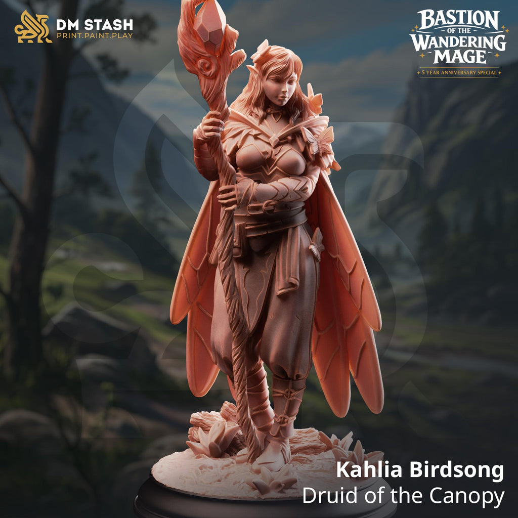 Bastion of the Wandering Mage (NPCs) April 2026 Release | Paintable 3D Resin Printed Miniature by DM Stash
