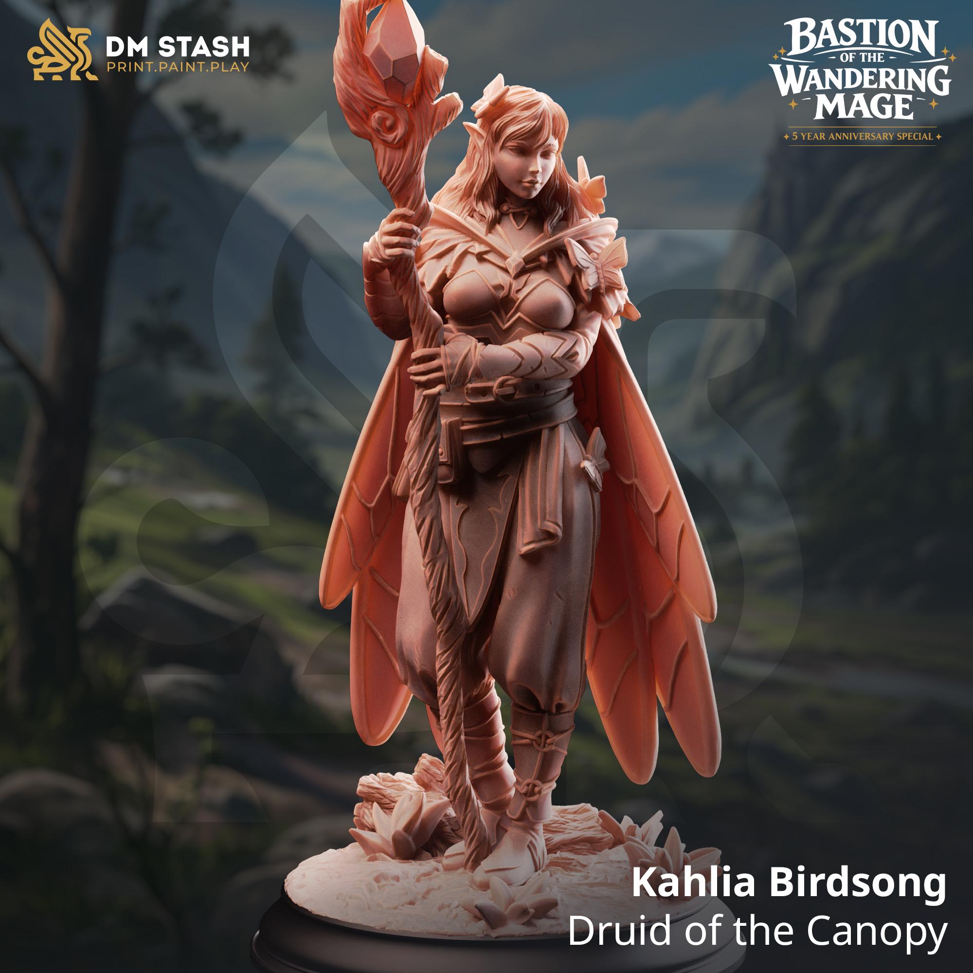 Bastion of the Wandering Mage (NPCs) April 2026 Release | Paintable 3D Resin Printed Miniature by DM Stash
