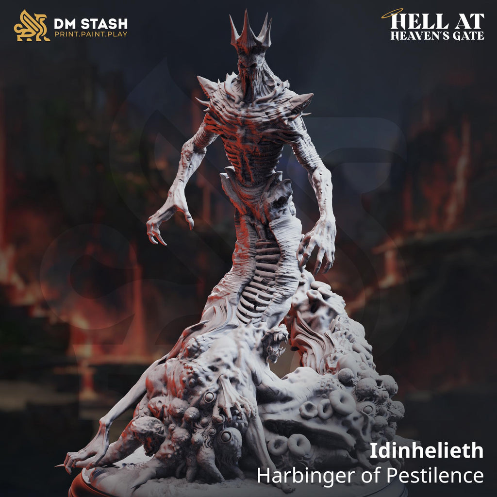 Hell at Heaven's Gate March 2026 Release | Paintable 3D Resin Printed Miniature by DM Stash