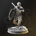 Freya The Fearless | Paintable 3D Resin Printed Miniature by DM Stash