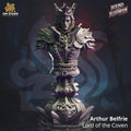 Arthur Belfrie – Lord of the Coven (Bust) | Paintable Bust 3D Resin Printed Miniature by DM Stash