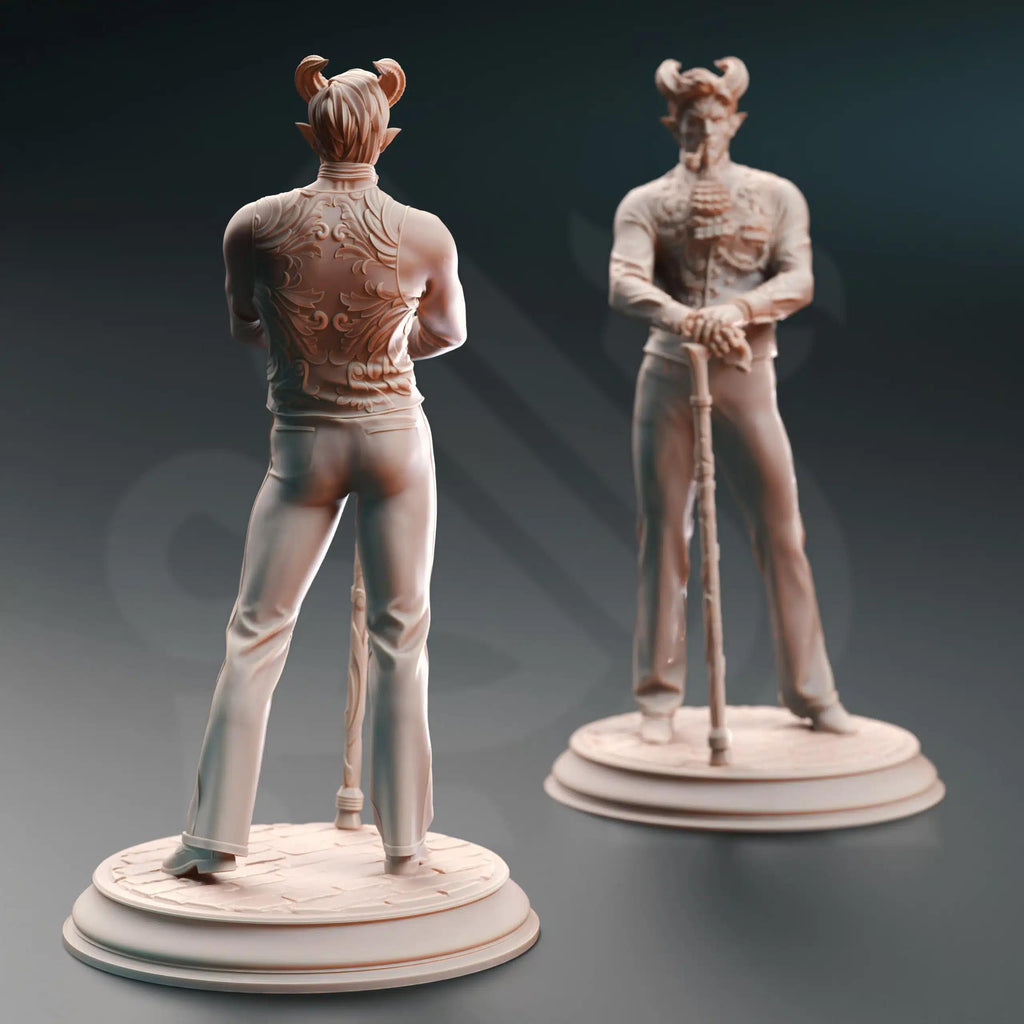 Xarvir Barikdral – The Fortunate | Paintable 3D Resin Printed Miniature by DM Stash