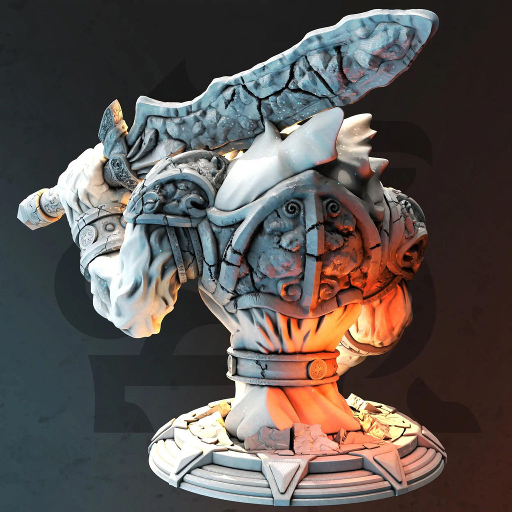 Sorngaar – The Cindering | Paintable 3D Resin Printed Miniature by DM Stash
