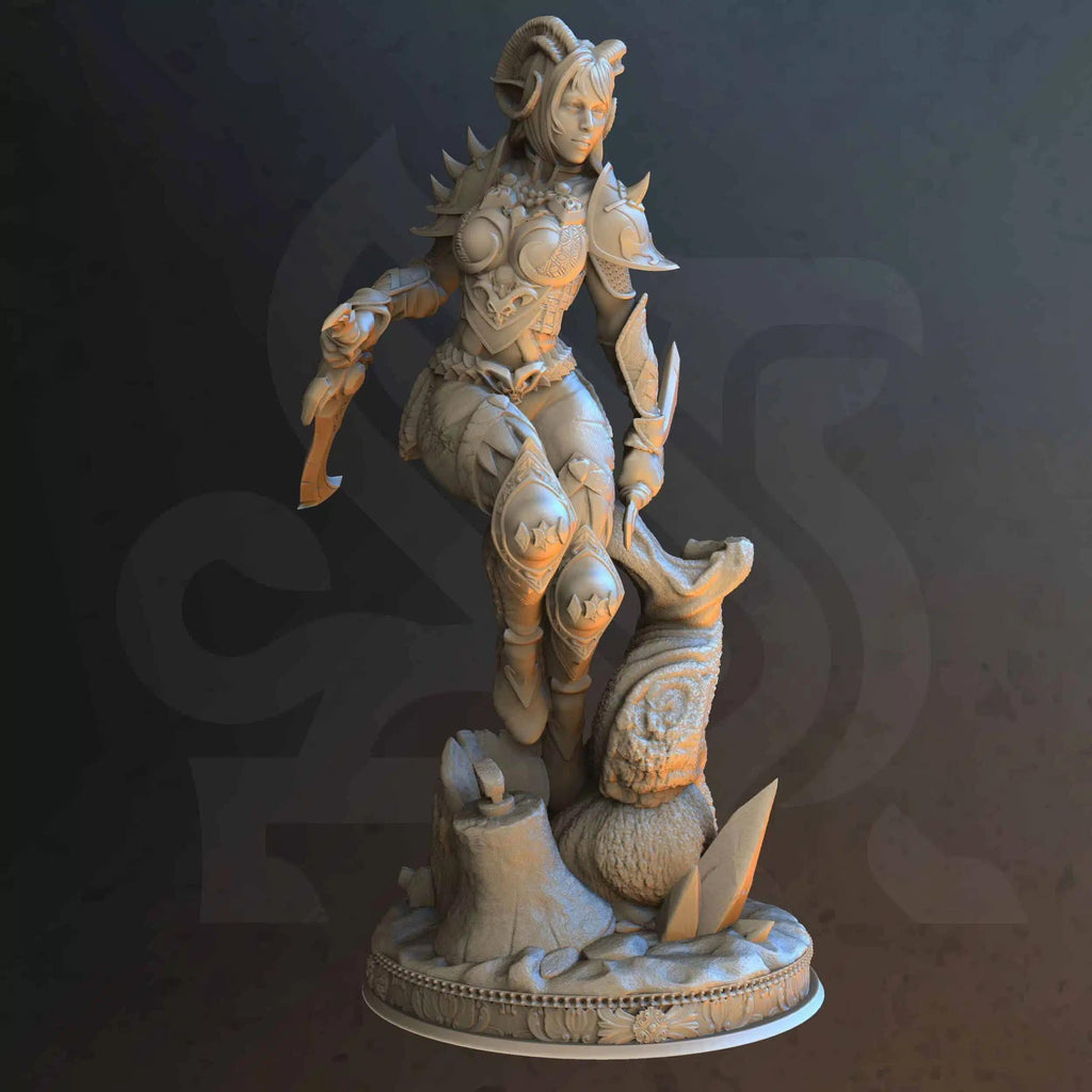 Orlena - Master of Poisoned Talons | Paintable 3D Resin Printed Miniature by DM Stash