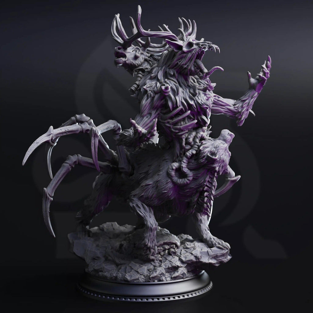 Drow From Beyond August 2025 Release | Paintable 3D Resin Printed Miniature by DM Stash
