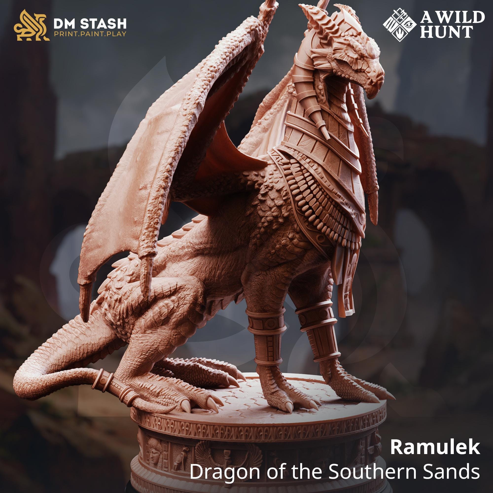 A Wild Hunt November 2025 Release | Paintable 3D Resin Printed Miniature by DM Stash