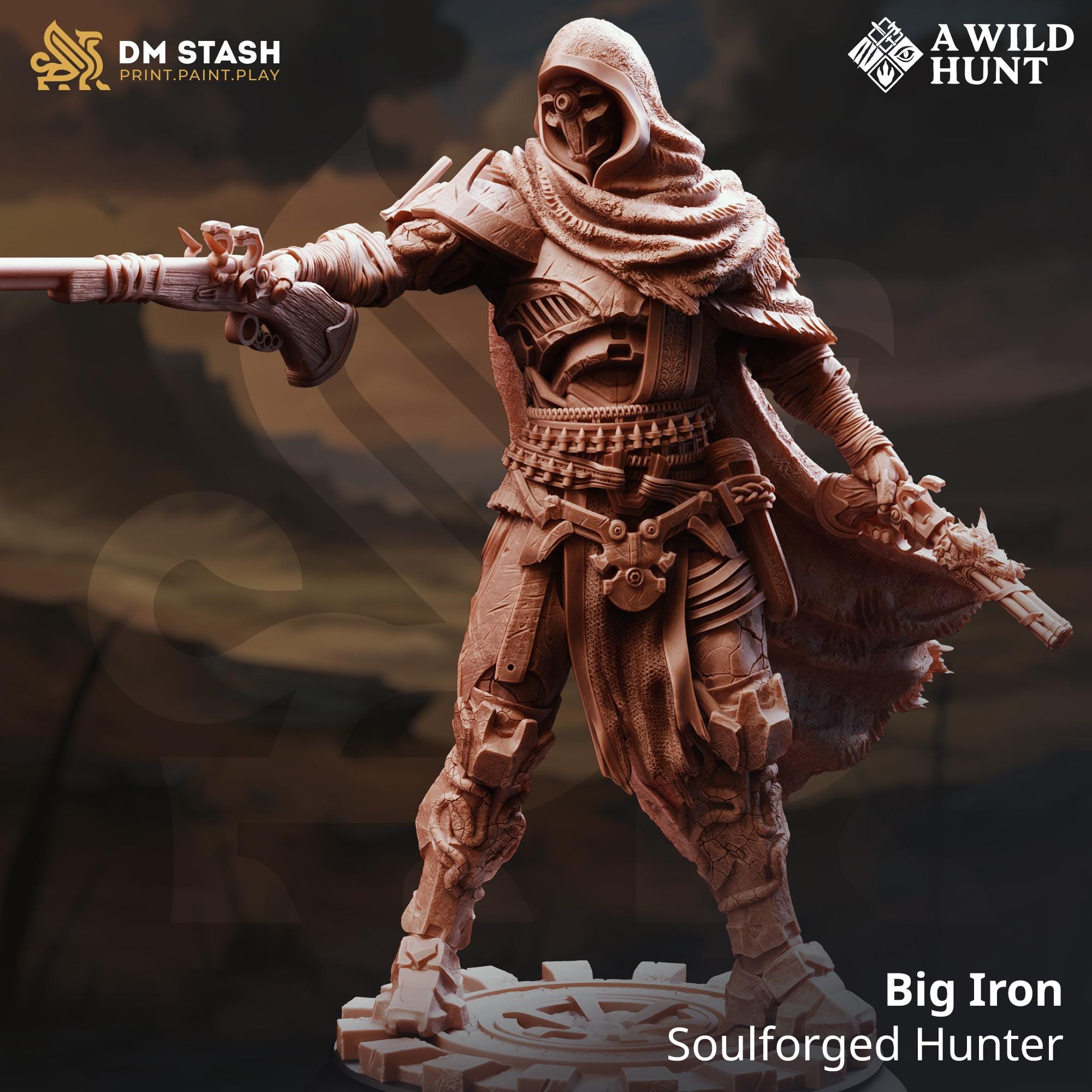 A Wild Hunt November 2025 Release | Paintable 3D Resin Printed Miniature by DM Stash
