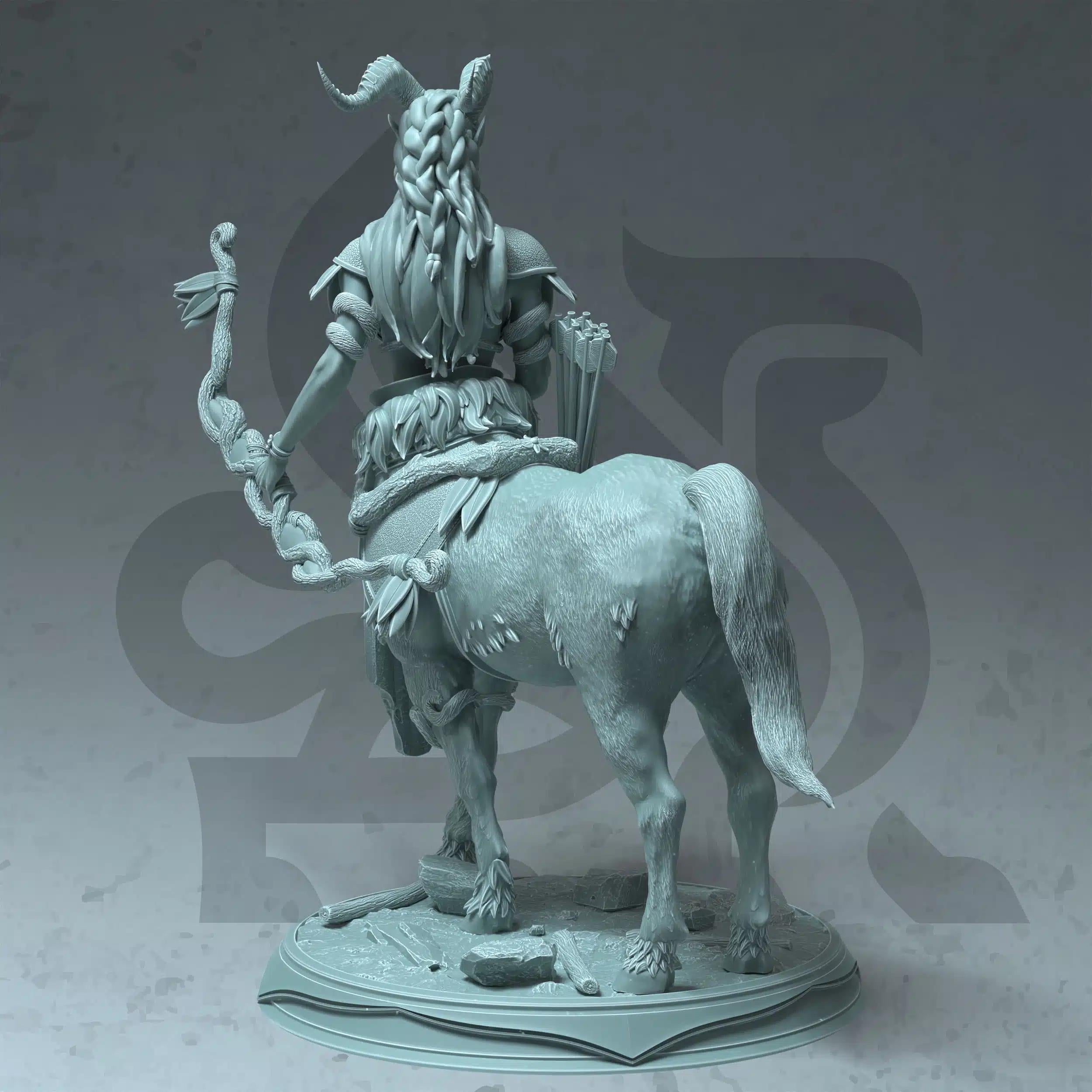 Tanagor – Sentinel of the Woods | Paintable 3D Resin Printed Miniature by DM Stash
