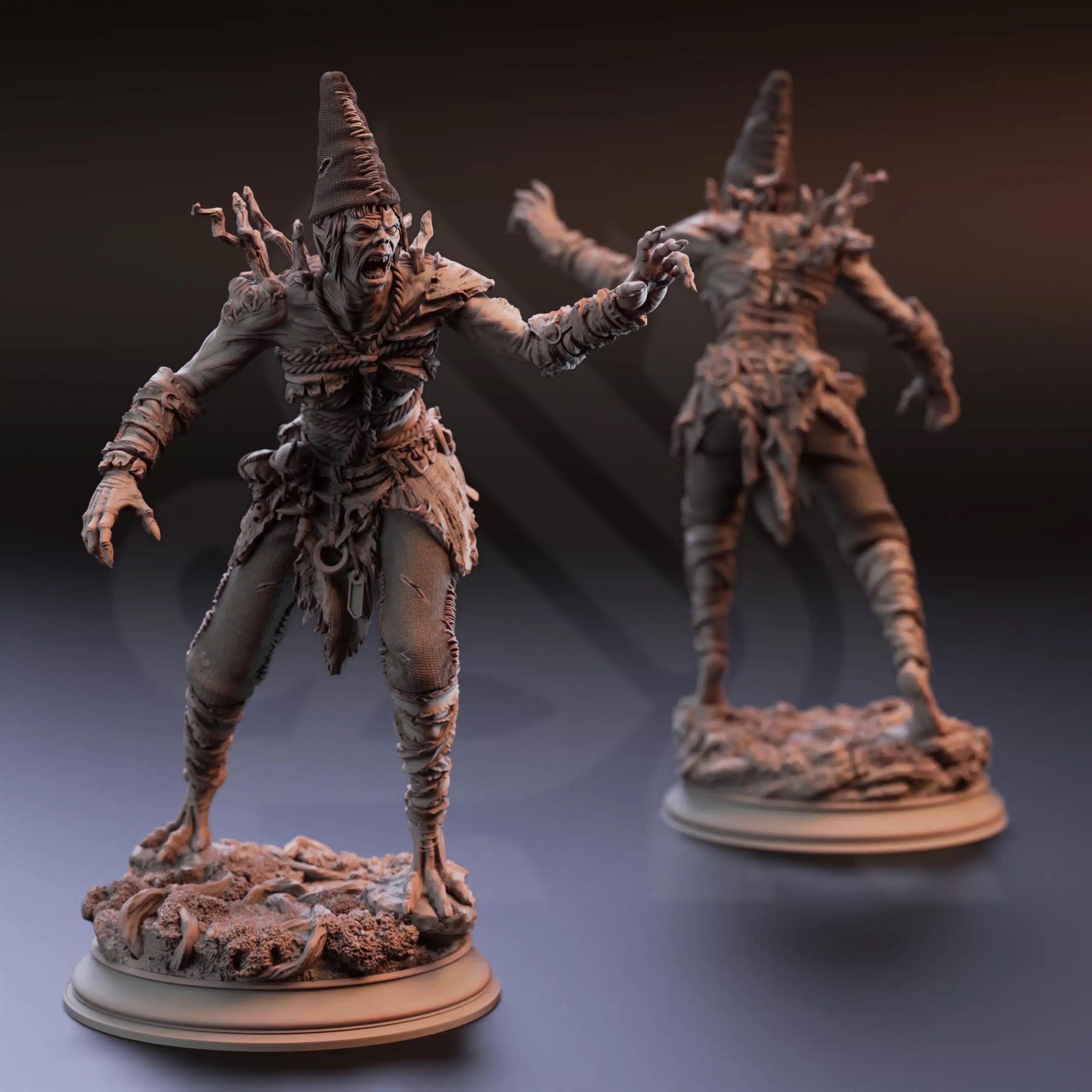 A New Leaf March 2024 Release | Paintable 3D Resin Printed Miniature by DM Stash