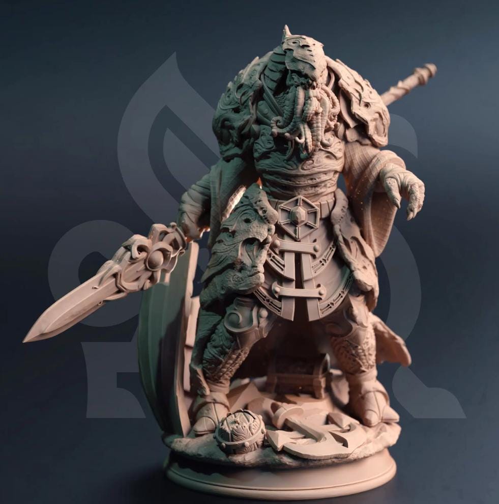 Ahznagol – Aberrant Guard | Paintable 3D Resin Printed Miniature by DM Stash