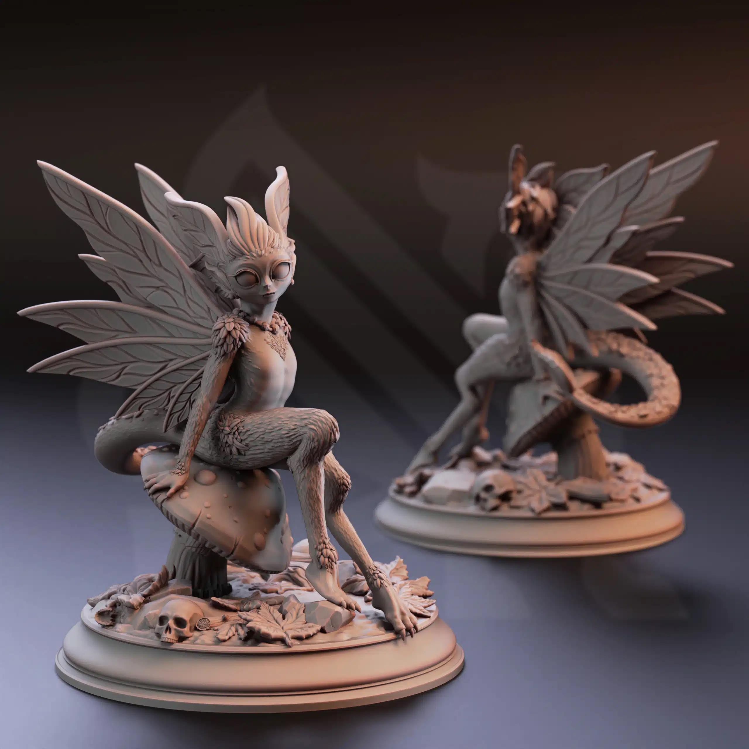 A New Leaf March 2024 Release | Paintable 3D Resin Printed Miniature by DM Stash