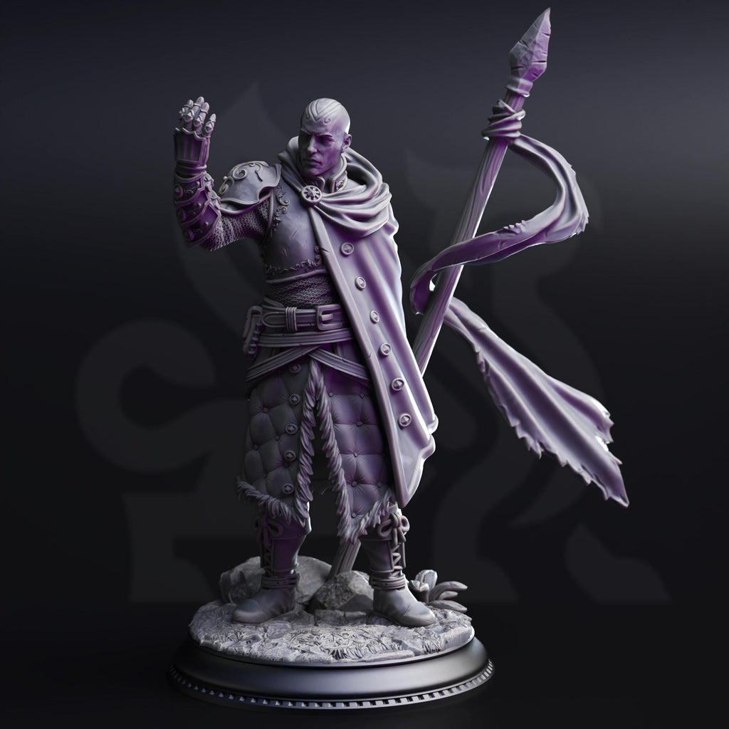 Drow From Beyond August 2025 Release | Paintable 3D Resin Printed Miniature by DM Stash
