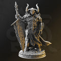 Morian Fairhair - Deathknight | Paintable 3D Resin Printed Miniature by DM Stash
