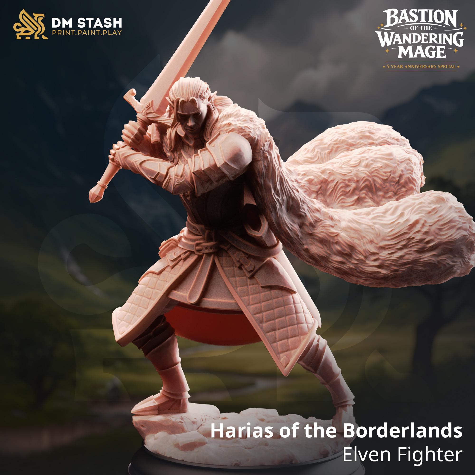 Bastion of the Wandering Mage (NPCs) April 2026 Release | Paintable 3D Resin Printed Miniature by DM Stash