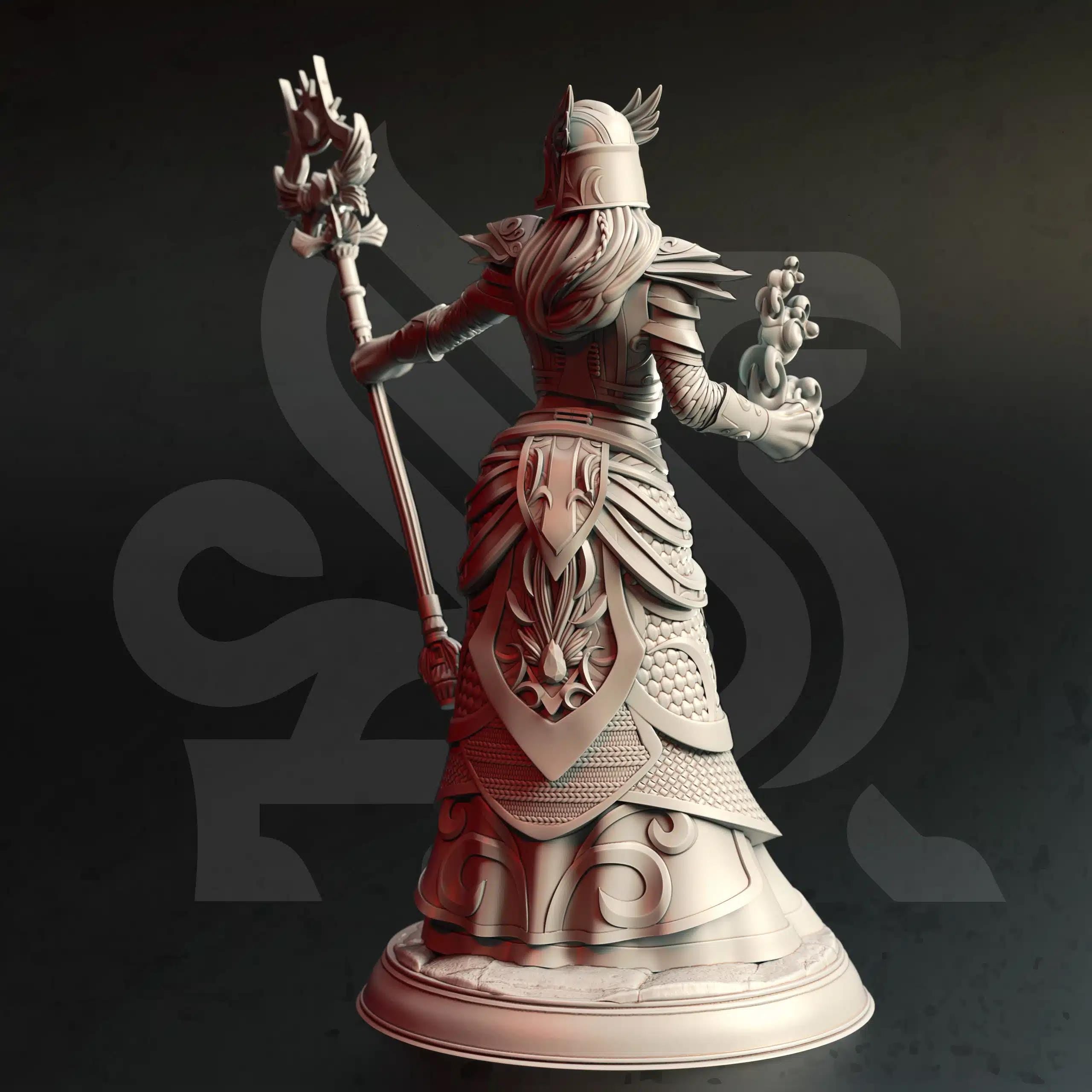 Ferendir Miar – Arch Holder | Paintable 3D Resin Printed Miniature by DM Stash