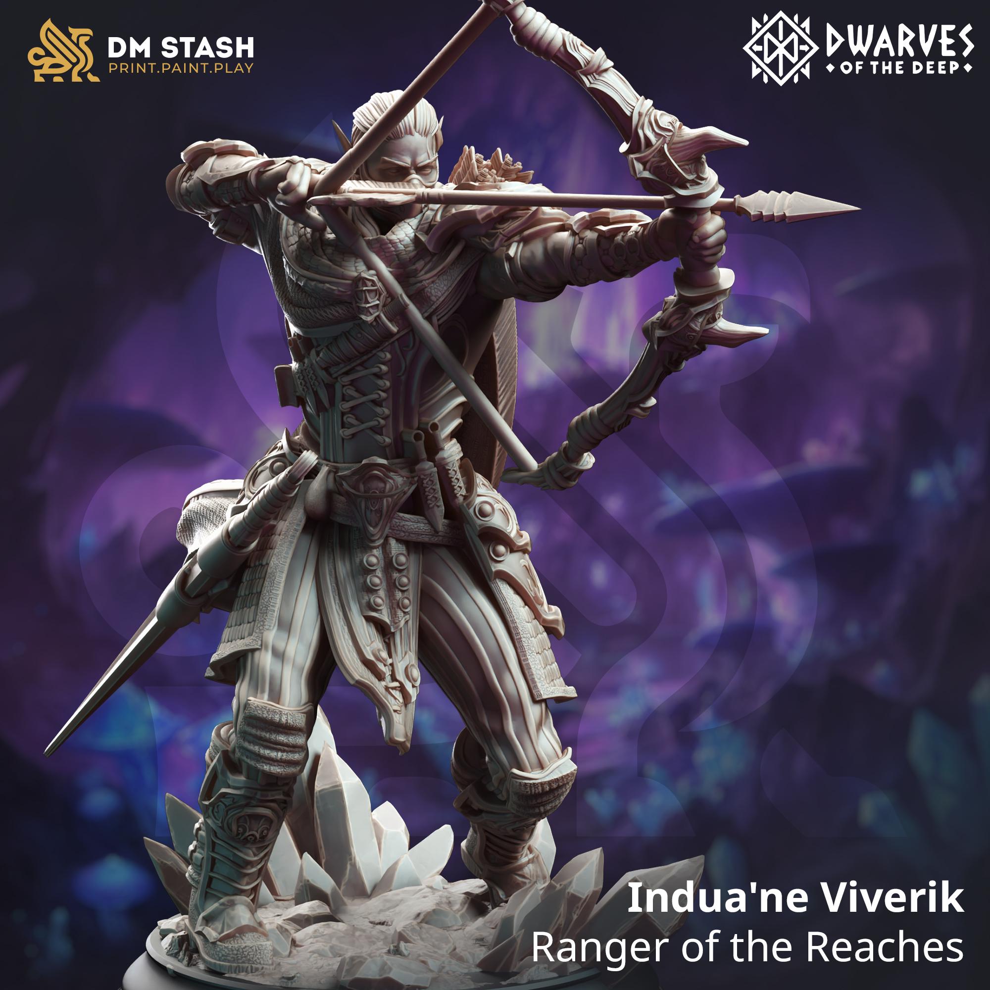 Dwarves of the Deep September 2024 Release | Paintable 3D Resin Printed Miniature by DM Stash