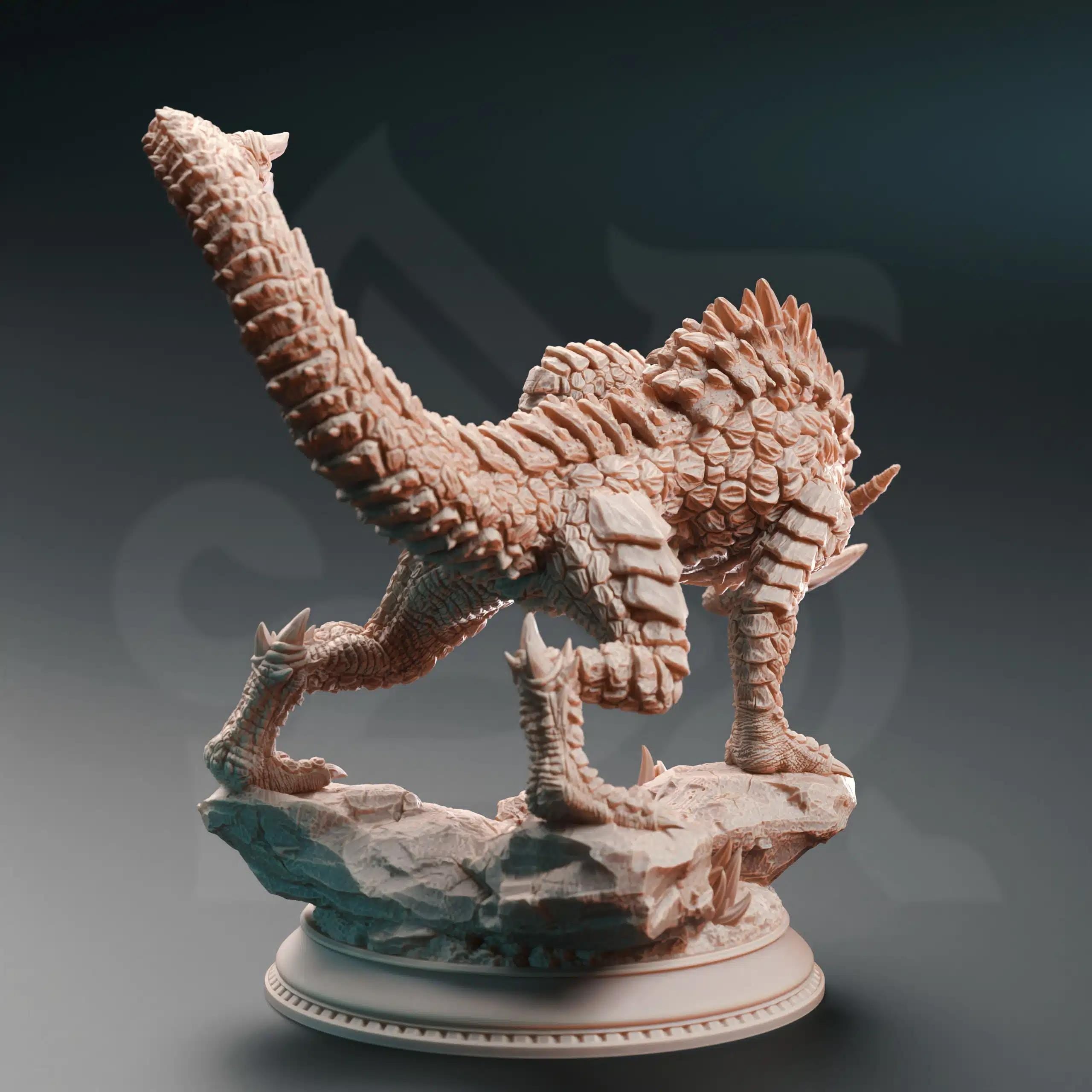 Monodrake | Paintable 3D Resin Printed Miniature by DM Stash