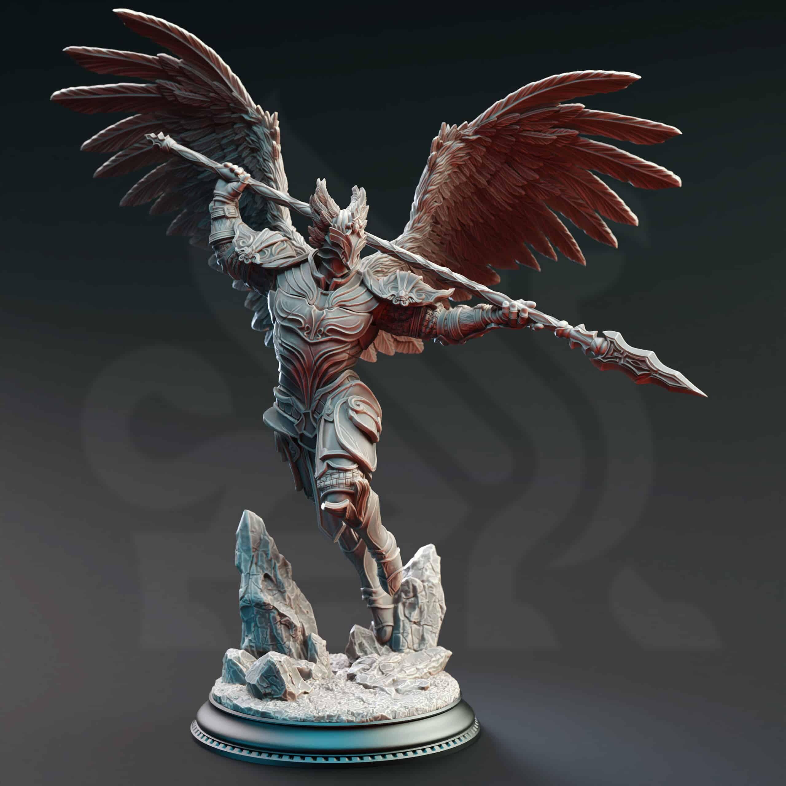 Devils & Divine January 2025 Release | Paintable 3D Resin Printed Miniature by DM Stash