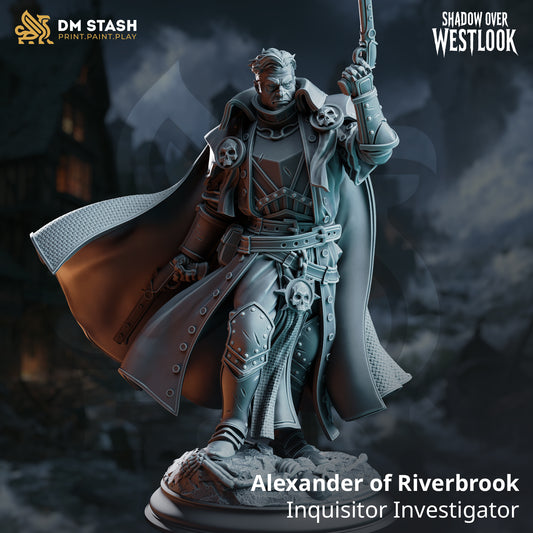 Shadow Over Westlook October 2026 Release | Paintable 3D Resin Printed Miniature by DM Stash