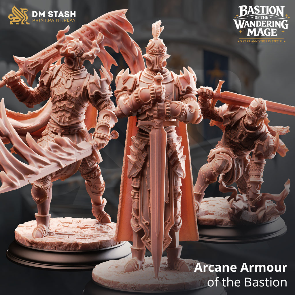 Bastion of the Wandering Mage (NPCs) April 2026 Release | Paintable 3D Resin Printed Miniature by DM Stash