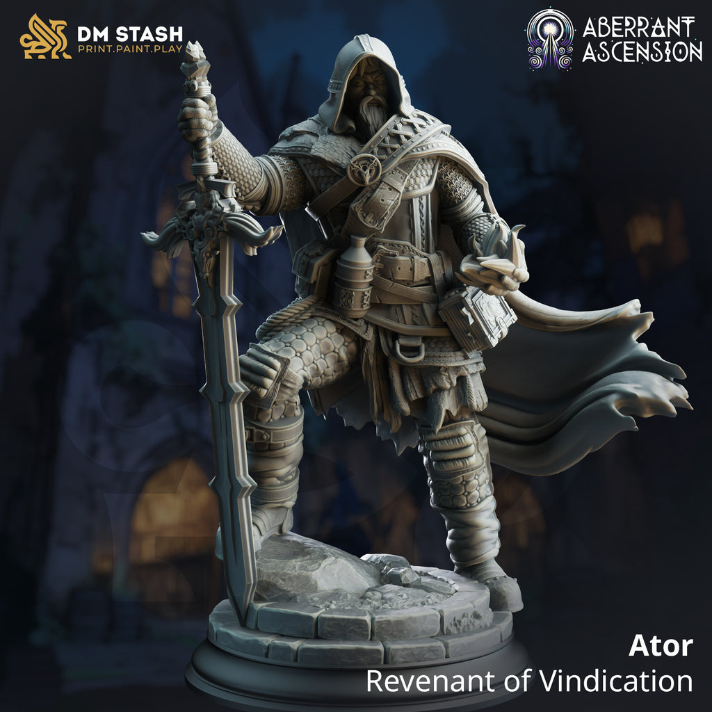 Aberrant Ascension July 2024 Release | Paintable 3D Resin Printed Miniature by DM Stash