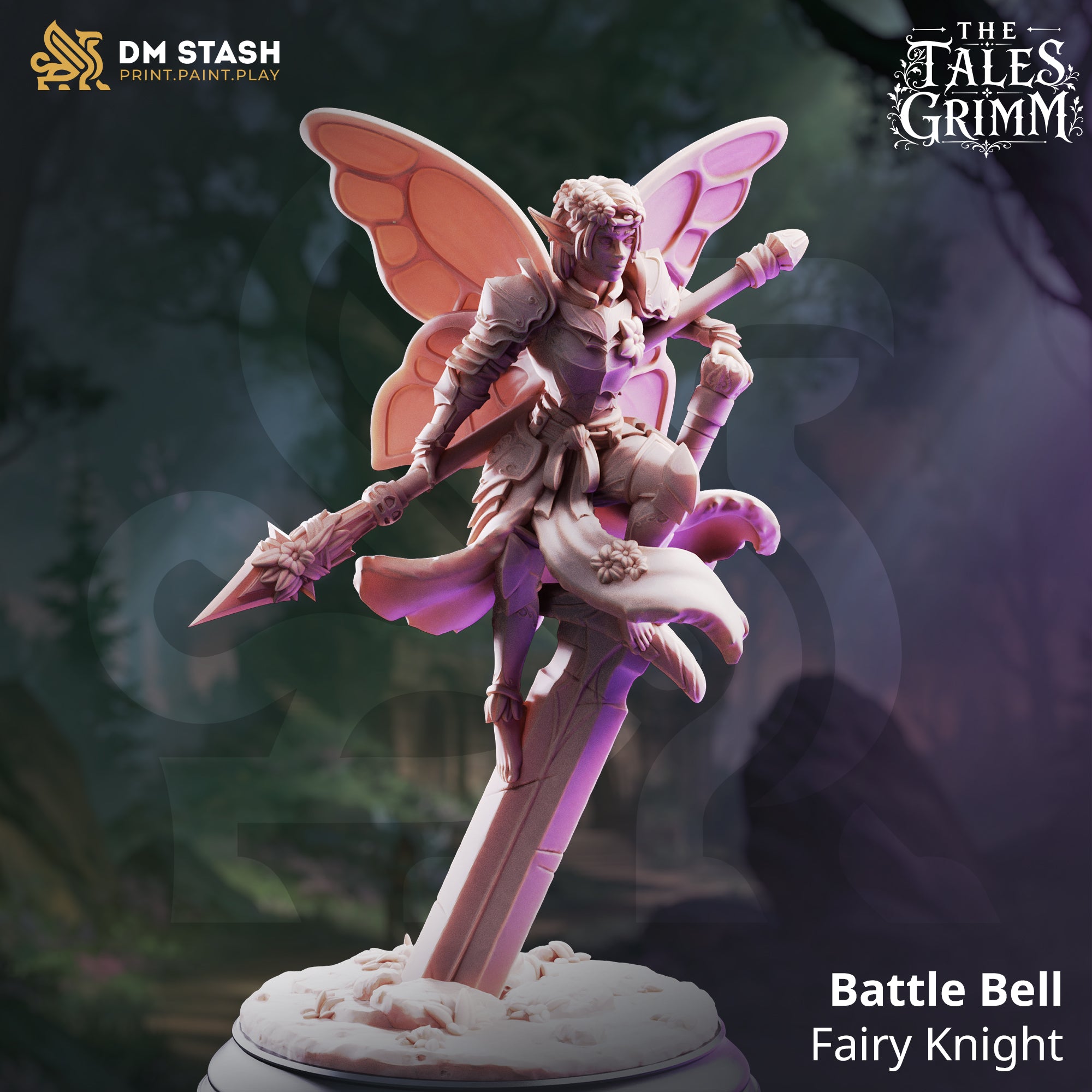 The Tales Grimm August 2026 Release | Paintable 3D Resin Printed Miniature by DM Stash